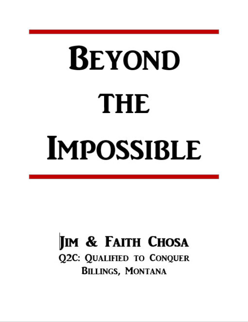 Beyond the Impossible Workbook